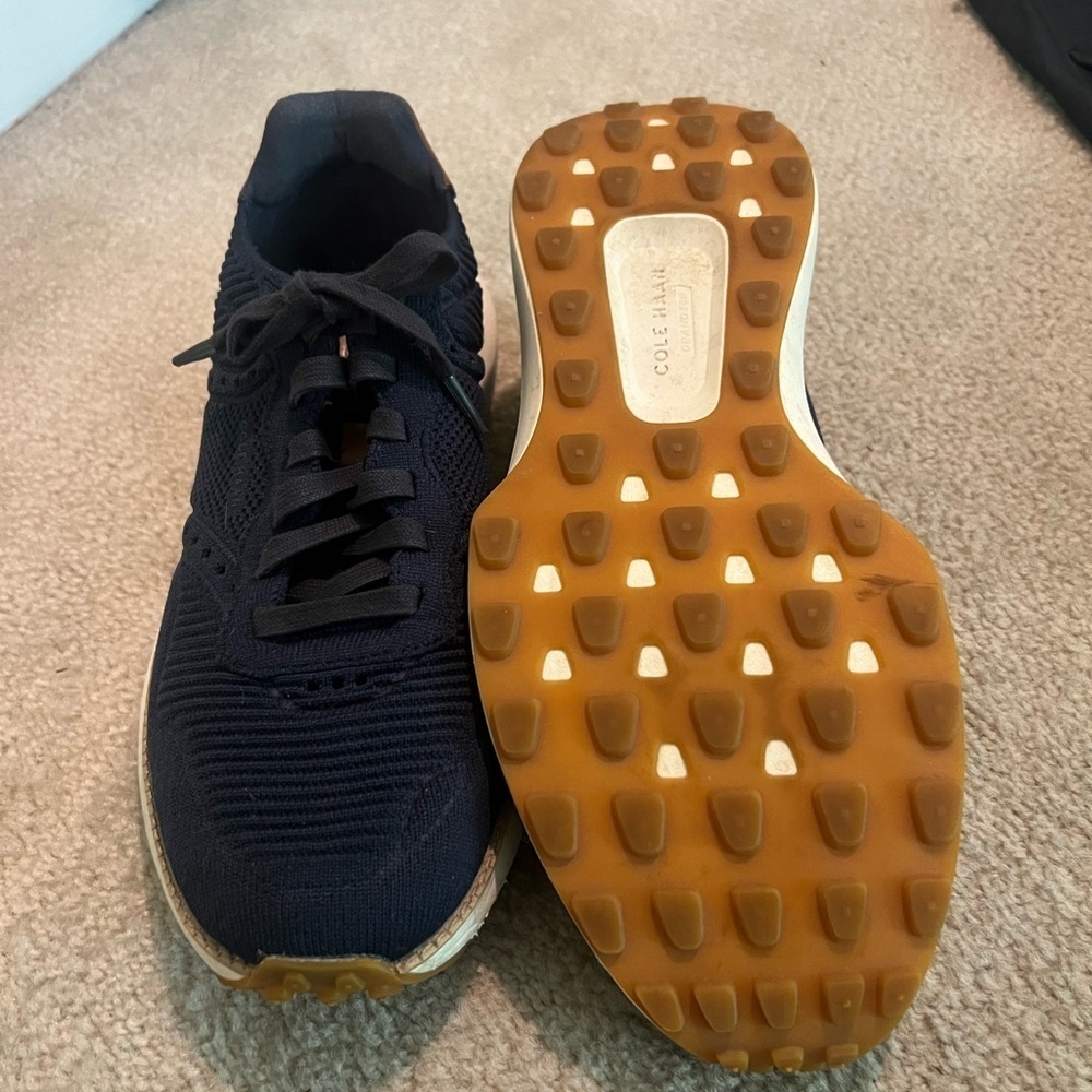 Cole Haan Flowfoam Men's Navy Sneakers - Picture 6 of 7